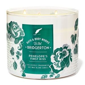Bridgerton collab Penelope's first kiss candle by bath and body works